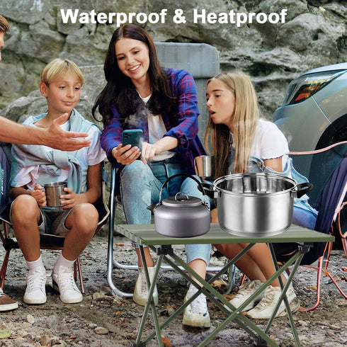 Small Folding Camping Table with Carry Bag, Portable Ultralight Compact Aluminum Beach Table, Foldable Mini Collapsible