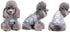 Skull Dog Sweater, Holiday Halloween Christmas Pet Clothes, Soft Comfortable, Grey