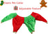 BoomBone Dog Elf Hat Headband and Christmas Pet Collar with Bells