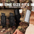 Tactical Armband Sleeve Storage Kit, QB Wrist Map Holder Arm Pouch, DOPE Card Holder for Shooting