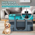 1) Puppy Playpen Cat Dog Crate: Play Pen Indoors Pet Playpens Portable Foldable Cage Kennel House for Small Kitten