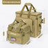 KastKing Karryall Fishing Tackle Bags - Medium Khaki, Water Resistant for Saltwater or Freshwater Fishing Gear Storage