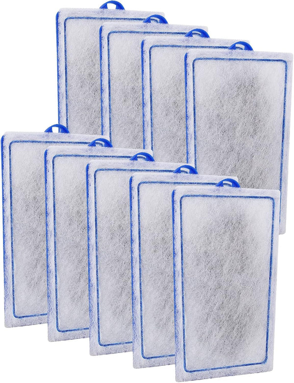 9 Count Medium Filter Cartridges Compatible with Tetra Whisper Bio-Bag Filters, 10i PF10, 90 GPH Replacement