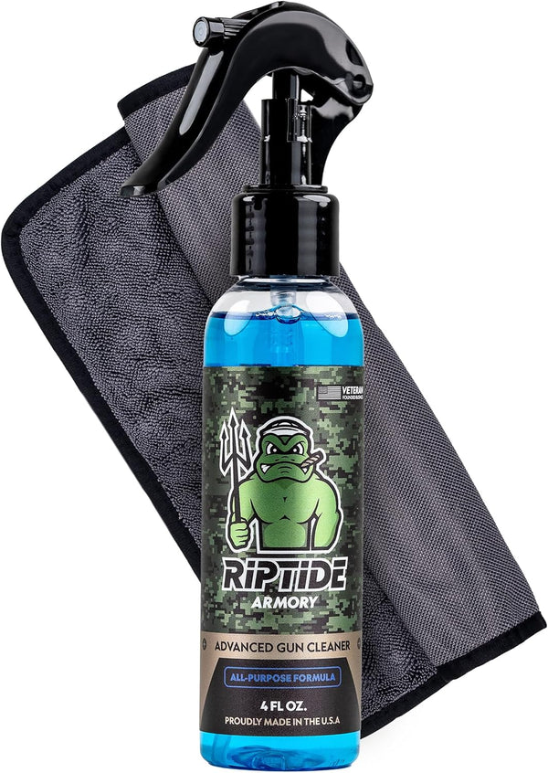 Riptide Armory Advanced Gun Cleaner 4oz - All Purpose Gun Cleaner Targets