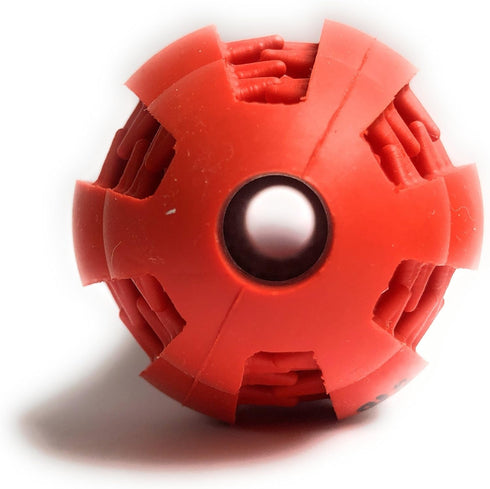 Healthy Teeth Interactive Dog Toy Chew, Red