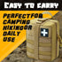 1000D Molle Ifak Pouch Rip Away, Tactical Tear Away Medical Pouch Empty, Military First Aid Pouch Bag Only for Camping