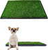 Downtown Pet Supply Dog Grass Pad with Tray, 16 x 20, Indoor and Outdoor Potty System with Synthetic Grass