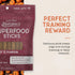10oz Dog Treat Naturals Superfood Sticks, Beef & Pumpkin, Bag | Dog Chew Sticks | All-Natural, Pet Training Treats |
