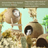 47Pcs Sukh Natural Hamster Bedding - Flower Herb Sprays Enclosure Decor & Hideout Enriching Habitat Decor, Ideal
