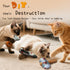 3 (6.57") Cat Toys Funny Tools Pcs, Horror Adult Cat Enrichment Catnip Toys with Crinkle Sound, Realistic Design Gifts