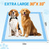 newppon 60 Count 30"X36" Extra Large Dog Pee Pads - Super Absorbent Disposable Training Urine Bed Pads Dogs Puppies