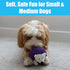 SPOT Gigglers Hedgehog Dog Toy with Giggle Sound | Textured, Plush Shake and Wiggle Hedgehog Giggle Toy for Small