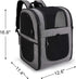 Apollo Walker Pet Carrier Backpack for Large/Small Cats and Dogs, Safety Features and Cushion Back Support for Travel