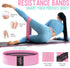 WALITO 8Pcs Barbell Pad Set for Hip Thrust, Squat Pad with Gym Ankle Straps, Resistance Bands, Carry Bag