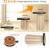 12 500lbs, Backpack Collapsible Stool, Folding Stool with PU Cushion, Portable Foldable Stool Levels and Load Capacity