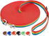 AmaGood Dog/Puppy Obedience Recall Training Agility Lead, 30 ft Long Leash for Training, Recall, Safety (Rainbow)