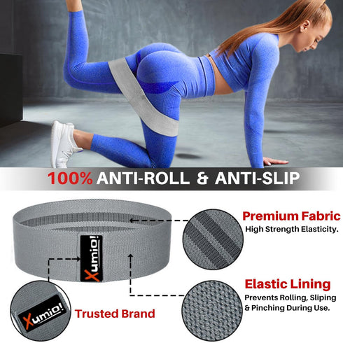 Xumio 3 Screenless - Smart Health & Activity Tracker with Premium Resistance Bands | Track Heart Rate, Sleep & Activity