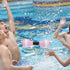 SEWACC 2 Pcs Water Dumbbells, Lightweight Aquatic Exercise Dumbells EVA Foam Barbells for Pool Fitness