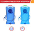 Reservoir Hydration Bladder Cleaning Kit - 6-In-1 Cleaning Kit with Brushes, Cleansing Tablets & Carry Pouch