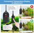 hygger 25W Small Aquarium Heater, Submersible Betta Fish Tank Heater with Adjustable Temperature Controller