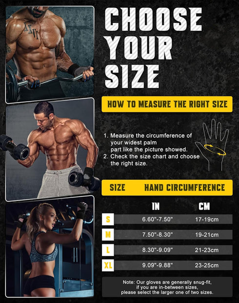 COFIT Breathable Workout Gloves, Antislip Weight Lifting Gym Gloves for Men Women, Superior Grip & Palm Protection
