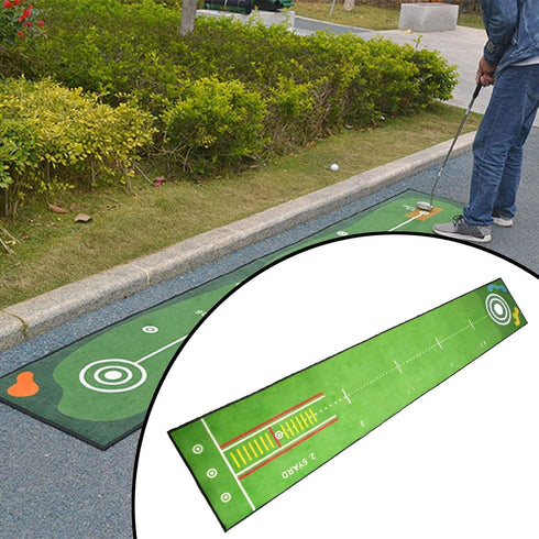 Colaxi Portable Golf Putting Mat for Indoor & Outdoor Practice