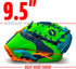 Franklin Sports Kids Teeball Glove + Foam Ball Sets - Meshtek Youth Gloves for Kids + Toddlers - 9.5" Left + Right Hand