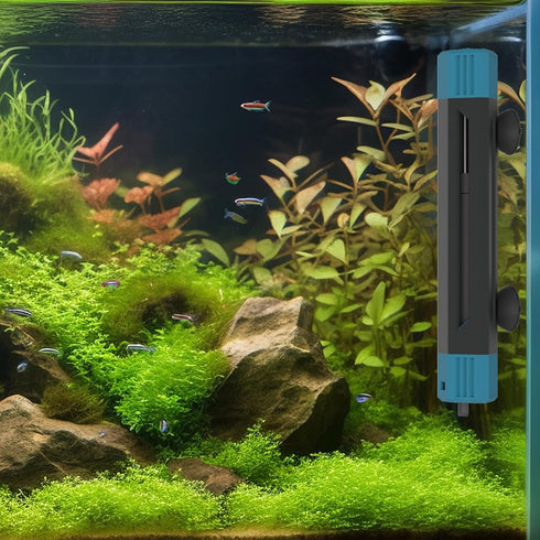 Aquarium Heater - 300W Rapid Heating, Energy-Saving, Anti-Dry Protection, Intelligent Thermostat for Fish Tank