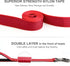 Fida 6 FT Heavy Duty Dog Leash with 2 Padded Handles, Traffic Handle & Easy Snap Hook, Reflective Walking Lead