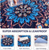 2 Pack 36"x24" Qeils Washable Pee Pads, Reusable Puppy Pads Super Absorbent Leakproof Dog Training Pads, Non-Slip Wee
