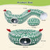 Petrendy Cat Tunnel Bed, Cute Cat Tunnels for Indoor Cats with Washable Mat, Hanging Ball, Collapsible Play Tunnel, Pet