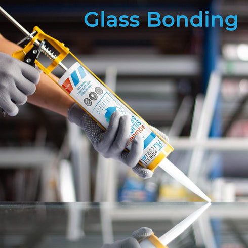 Aquarium Silicone Sealant Clear 10.5 fl oz, 100% Clear, Solvent Free, Safe for Fresh and Saltwater, Rapid Curing