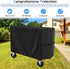 80 33"L19"W18"H Outdoor Cooler Cover for Permasteel Qt Rolling Patio Cooler Cart, Waterproof Ice Chest Cart Cover Patio