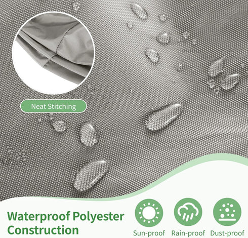 LE-310 Dry Flush Toilet Carrying Bag with Waterproof Cover, Portable Travel Toilet Storage Organizer Protector