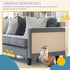 3 Pcs Cat Scratch Mat 11.8 x 23.6 Inches, Adhesive Replacement Cat Scratching Post Carpet Cover for Couch Furniture