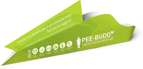 PeeBuddy 40 Funnels Portable Female Urination Device | Disposable Urinal Funnel for Travel, Camping, Hiking, Outdoor