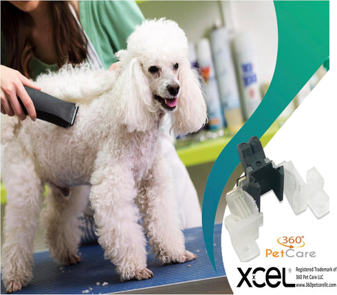 XCEL Drive Assembly Lever Replacement Blade for Pet Clippers, Pack of 4.