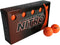 Long Distance High-Durability Golf Balls, 15PK, Nitro Ultimate Distance, Titanium Core, USGA Approved - Orange