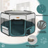 Dog Playpen, Portable Pet Play Pen for Cat, Puppies, Rabbits, Chickens, Foldable Large-Capacity Pet Tent