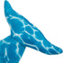 Strong 'N Silent Silent Swimmer Soft Plush Orca Chew Guard Dog Toy - Blue, Large