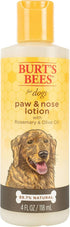 Burt's Bees for Pets for Dogs All-Naturally Derived Paw & Nose Lotion with Rosemary & Olive Oil - Best Treatment for All Dogs and Puppies With Dry Nose and Paws, 4 Oz - 2 Pack