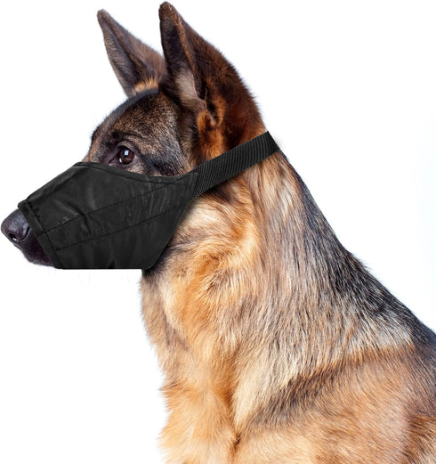 Breathable Nylon Cloth Safety Muzzle (Large)
