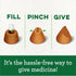 Greenies Pill Pockets for Dogs, Chicken Flavor, Natural Soft Dog Treats, 3.2 oz Pack, 30 Treats