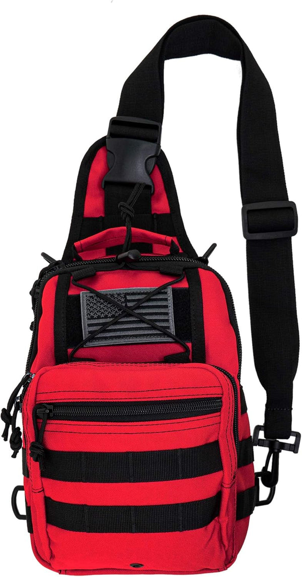 LINE2design First Aid Sling Backpack - Tactical EMS & Outdoor Rescue Bag