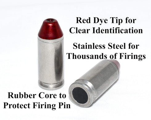 Steelworx S&W 40 Snap Caps, Dry Fire Training Rounds