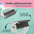 Dual-Sided Dematting Brush for Cats and Dogs - Undercoat Rake for Shedding Short, Long or Double Coats