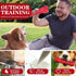 Dog Squeaky Toys for Aggressive Chewers - Durable Natural Rubber Chew Toys for Large Medium Breed Dogs