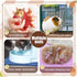 8 11.8 11.8 Inch) Buryeah Piece Multi Animal Cage Liners Fleece Bedding Mats Warm Towels for Hamsters Rabbits Ferrets