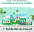 TropiClean Fresh Breath Plaque & Tartar Control Kit | Dog Toothpaste, Toothbrush & Finger Brush | Dog Toothbrushing Kit