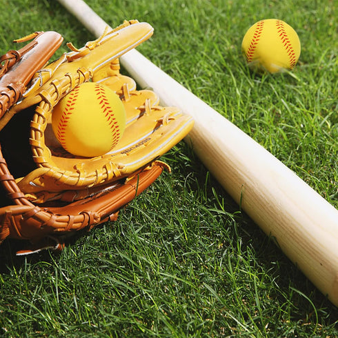 Bac-kitchen 9 Inch Foam Baseballs, Soft Baseballs Training Pitch Stress Ball with Drawstring Bag